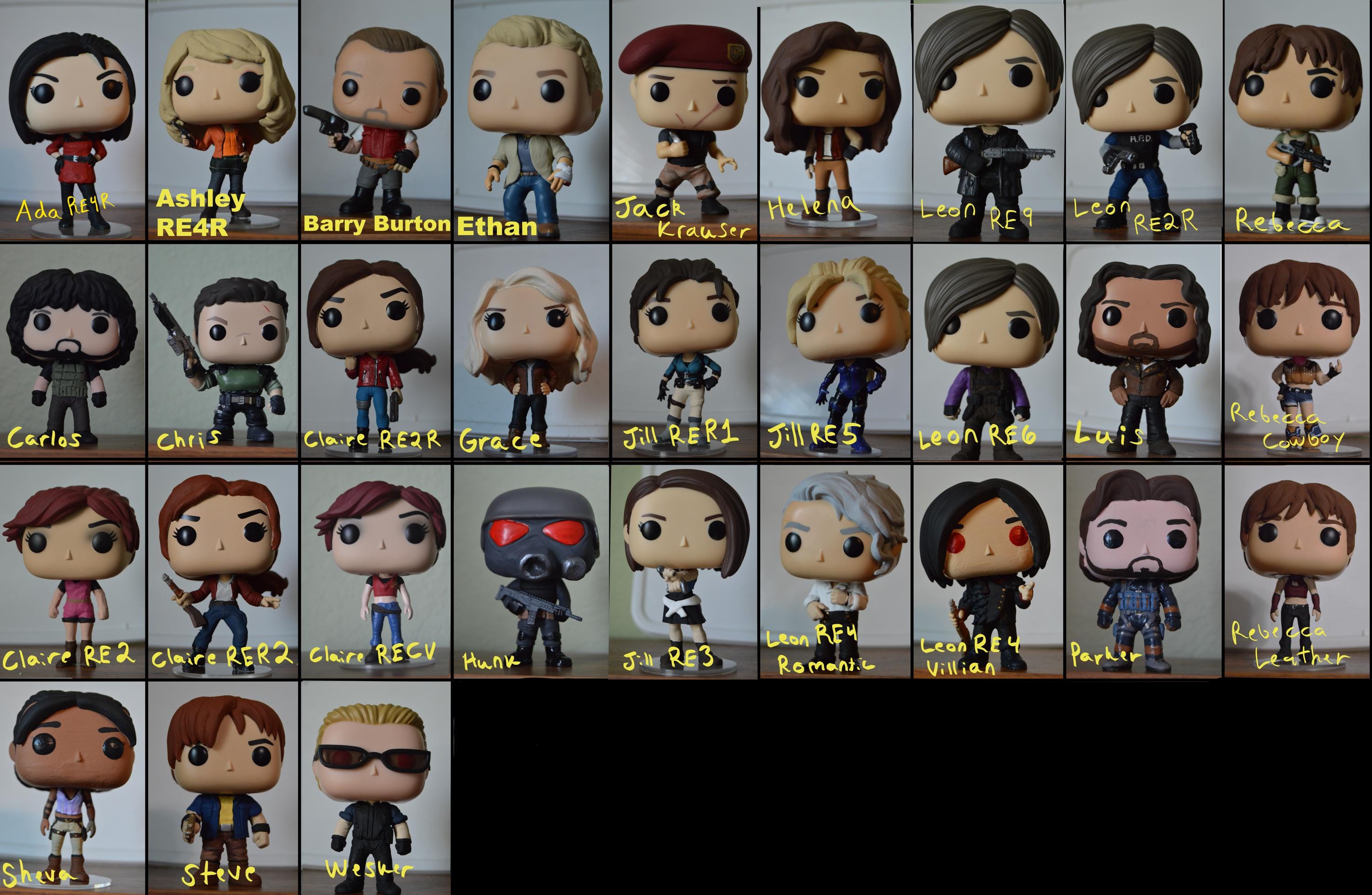 Wesker Resident Evil Funko - Etsy