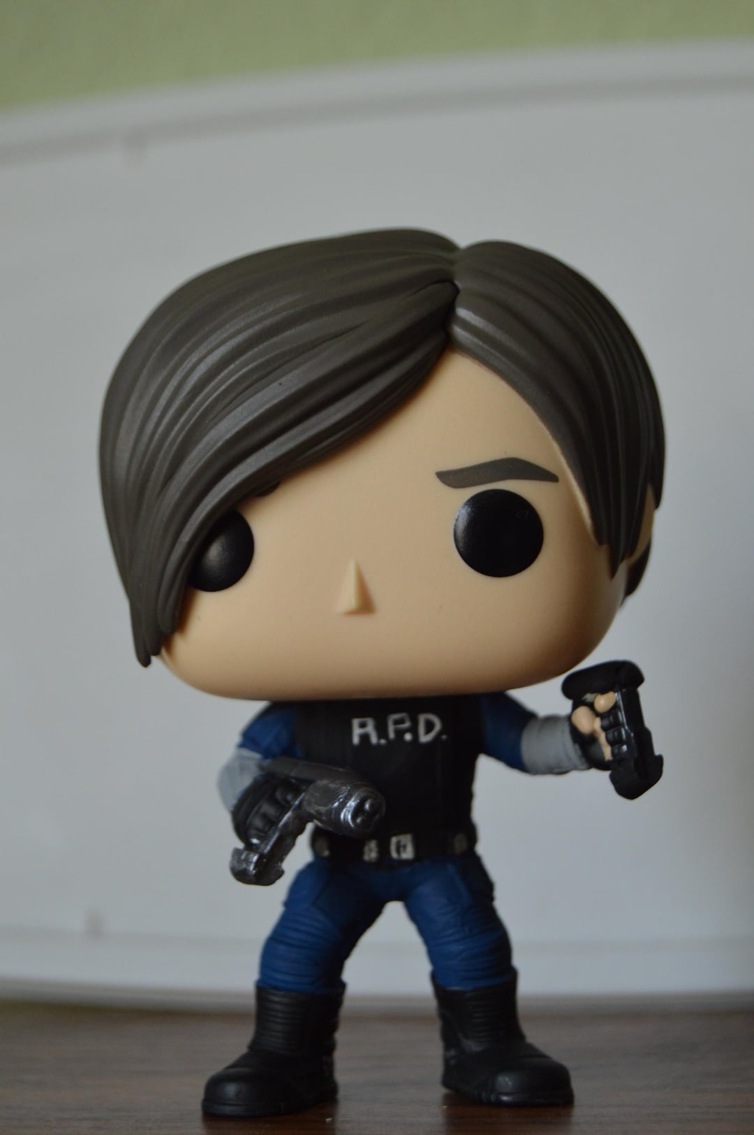 Leon Kennedy Custom Pop Vinyl Figure From Resident Evil 2 - Etsy