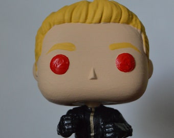 Wesker de Resident Evil Yeux rouges Figurine en vinyle pop personnalisée