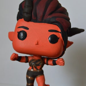 Karlach from Baldur's Gate 3 Custom Pop Vinyl Figure