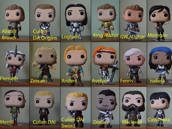 Dragon Age Made to Order Pop Vinyl Figures Etsy