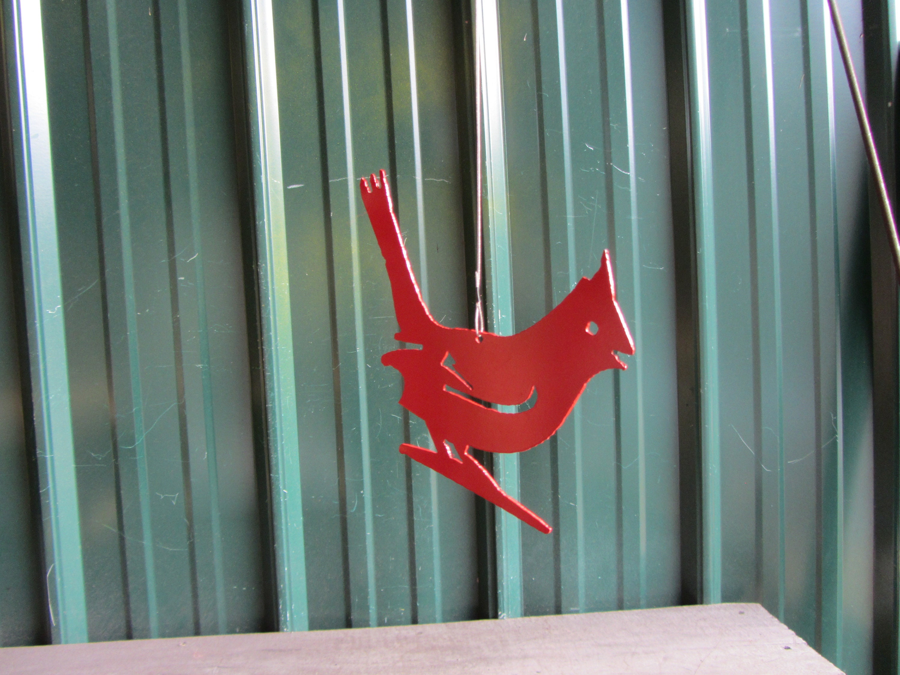 Cardinal Wind Chime - Etsy