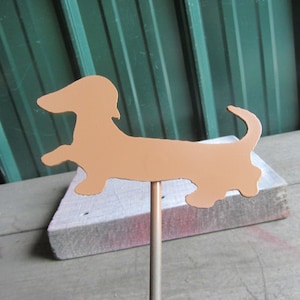 Wiener Dog Garden Stake