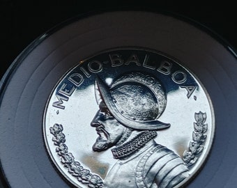 パナマ 1/4 バルボア コイン |バスコ・ヌニェス・デ・バルボア | 1966