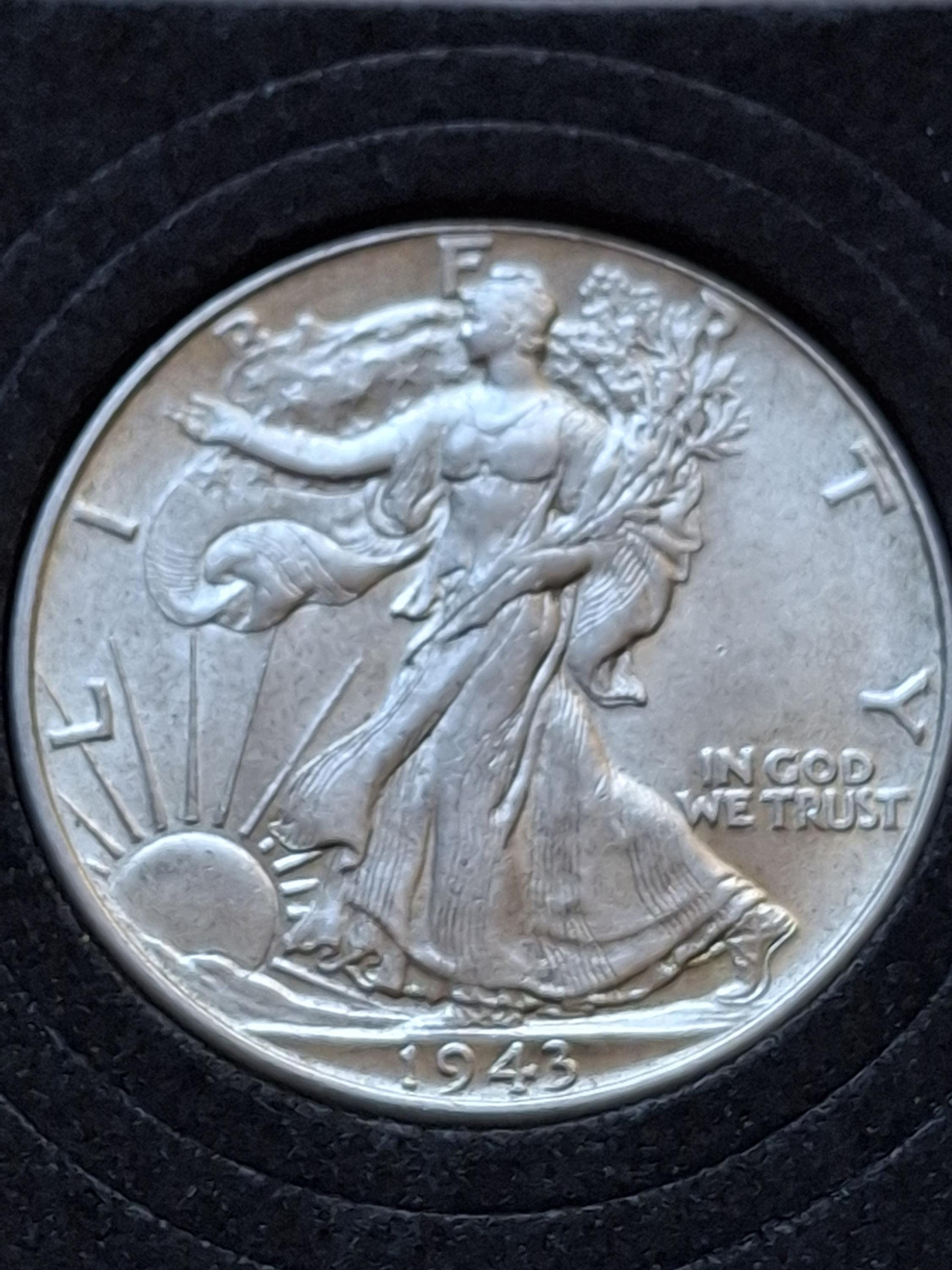 1943 s half dollar - Etsy 日本