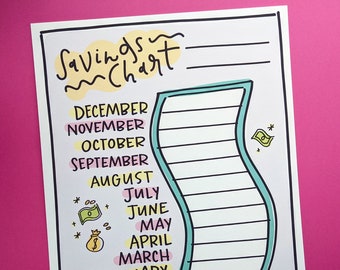 Finance Fun! Savings Tracker for Kids or Adults