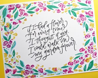 Sympathy Quote Digital Art Print-at-Home