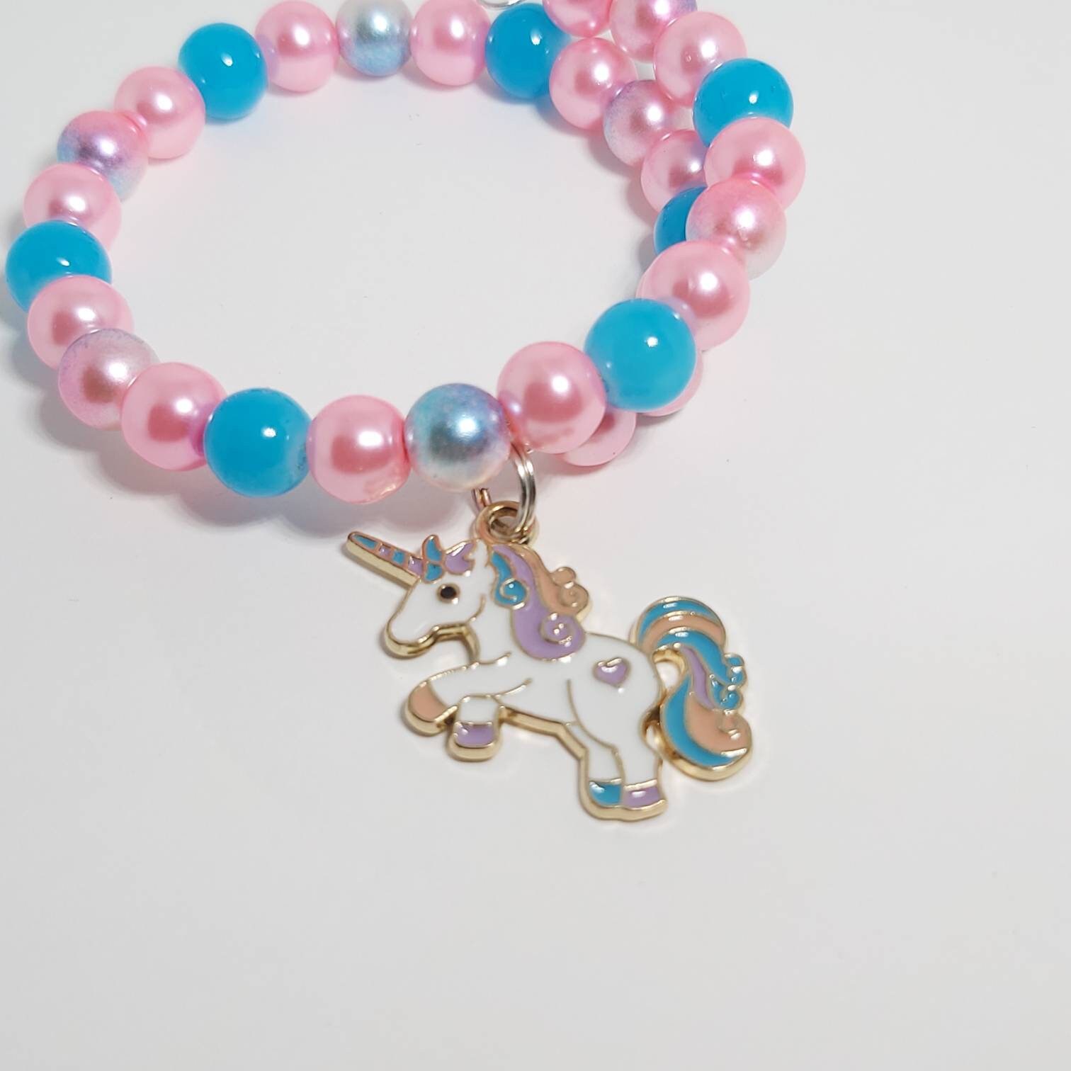 Unicorn Bracelet Unicorn Charm Unicorn Charm Bracelet Etsy