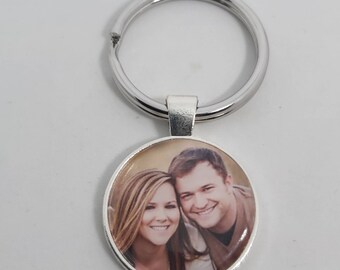 2 sided Photo Keychain, Photo Keychain, Photo Gift, Family Photo, Personalized Keychain, Custom Gift, Mother, Daughter, Father, Pet Photo