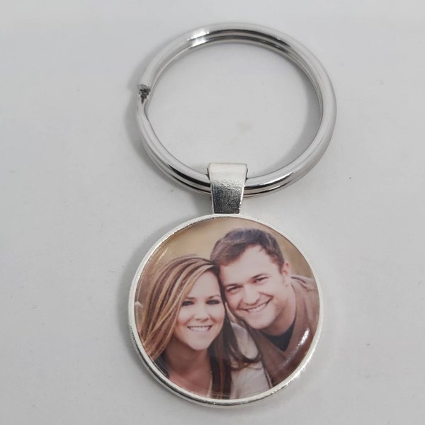 2 sided Photo Keychain, Photo Keychain, Photo Gift, Family Photo, Personalized Keychain, Custom Gift, Mother, Daughter, Father, Pet Photo