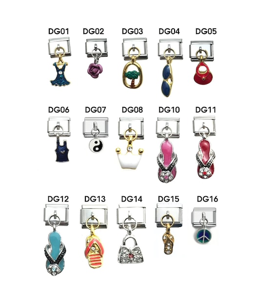 Dangle Italian Charms 1.99 Each Your Choice Unicorn Owl Paw Etsy