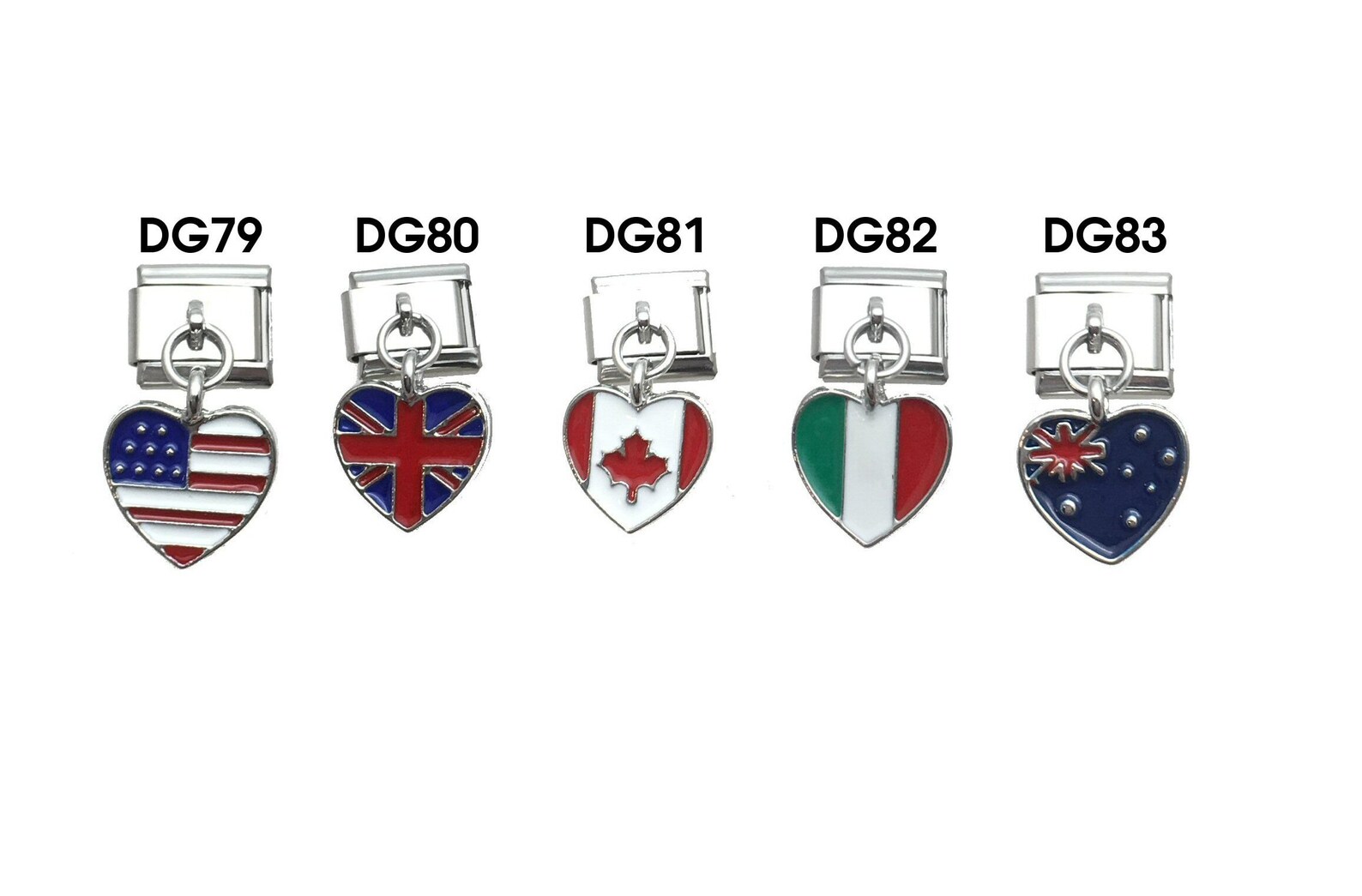 Dangle Italian Charms 1.99 Each Your Choice Unicorn Owl Paw Etsy