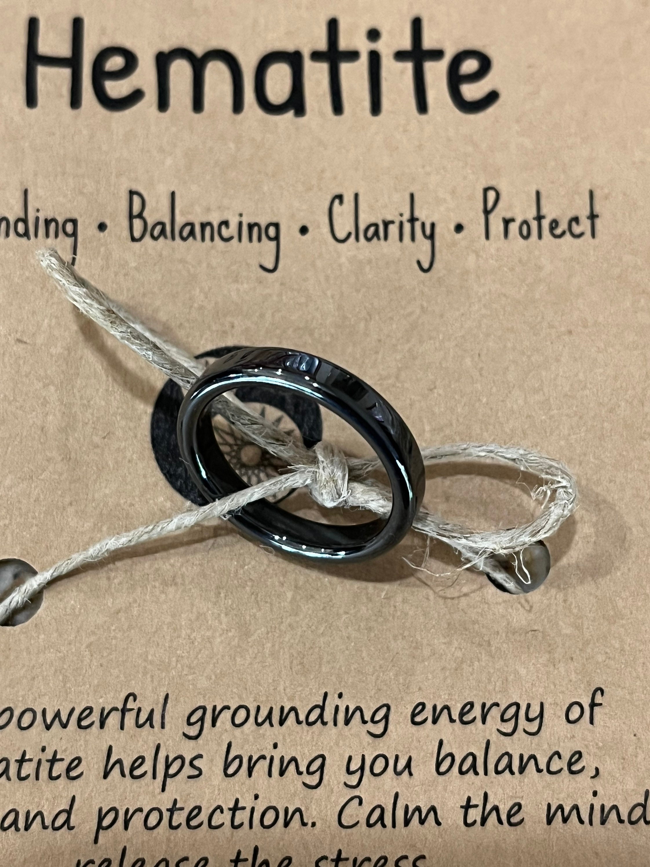 Hematite ring meaning deals
