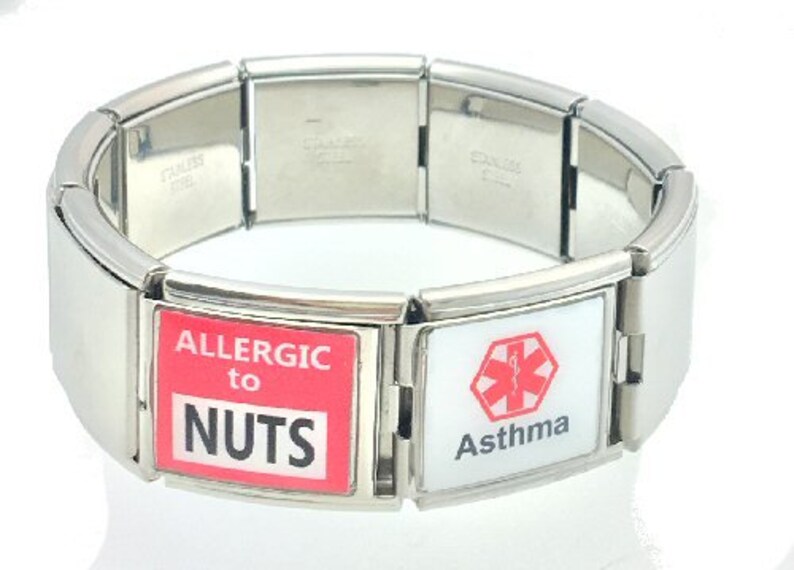 Custom Medical Alert Mega Italian Charm Photo Charms Medical Etsy