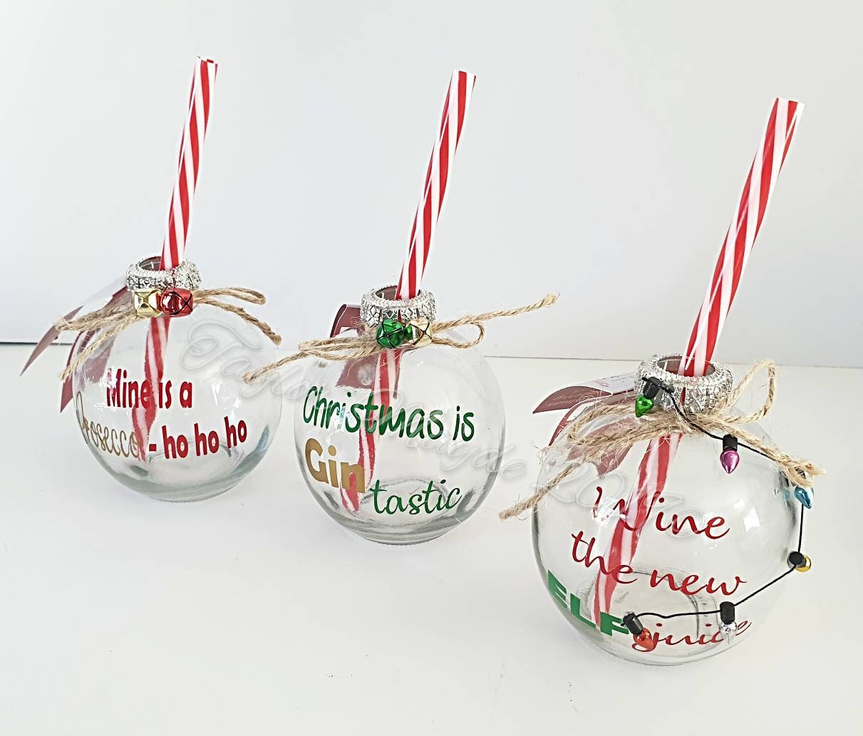 8 Weihnachtsbrillen Mit Glitzer - Lustige Party-Brillen Für Kinder & Erwachsene