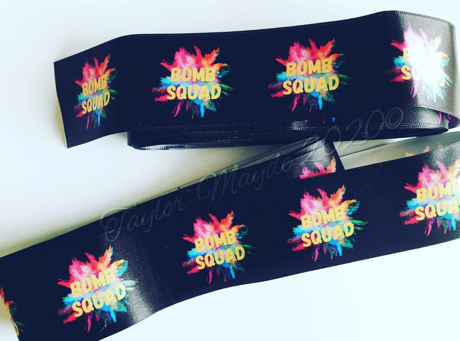 Logo printed ribbon business ribbon personalised ribbon Etsy