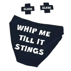 Sexy underwear, ladies after dark panties, spank me, bdsm, fun naughty pants, ladies fun briefs, handcuffs, bedroom fun, valentines gifts, image 3