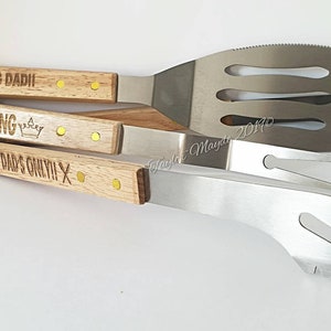Grill-Set, benutzerdefinierte Grill-Set, Kochutensilien, personalisierte Bbq Kochset, gravierte Kochutensilien, Geschenke für Papa, Vatertagsgeschenke,