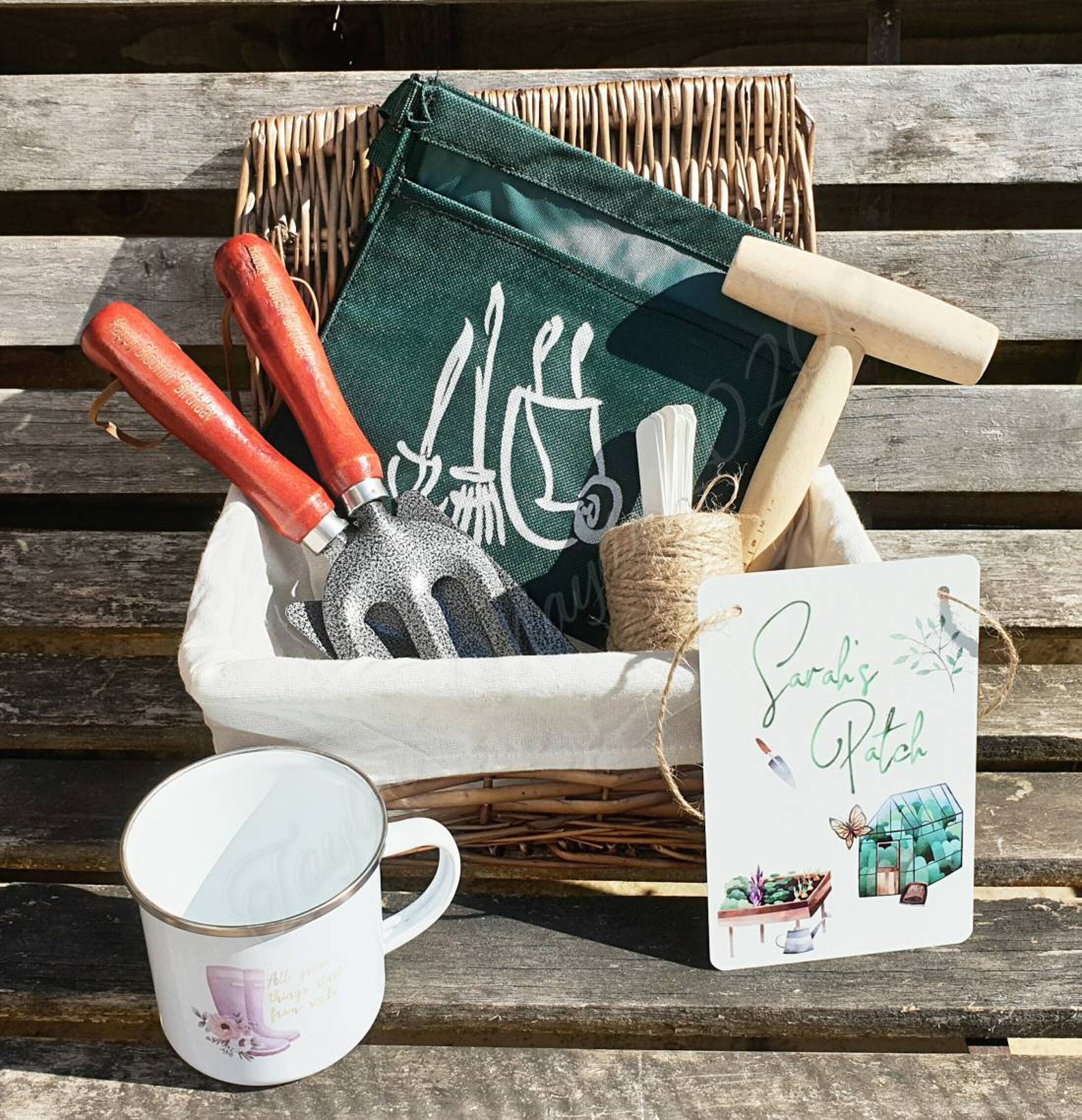 Personalisierter GärtnerCaddy GärtnerToteGeschenk Etsy.de