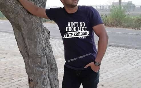 Image of Fatherhood Tshirt, Custom Father's Tee, Tshirt For Dad's, Father's Day Gifts, Fun Gifts Dad, Tee's Men, New Dad's