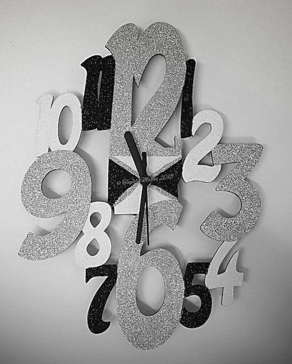 Custom Handmade Clock, new home gift, house warming gift, bespoke gifts, wall mounted personalised, time piece, custom home dećor, retro,