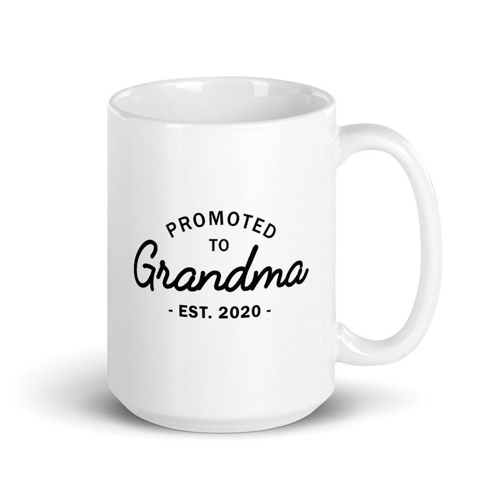 New Grandma Mug Grandma Mug Grandma to Be Promoted to Etsy
