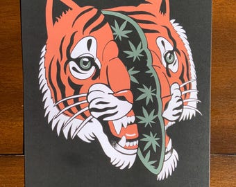 Year of the Tiger Digital Illustration