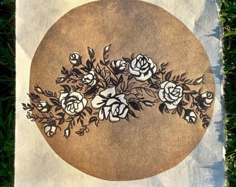 Full Moon June Roses Print