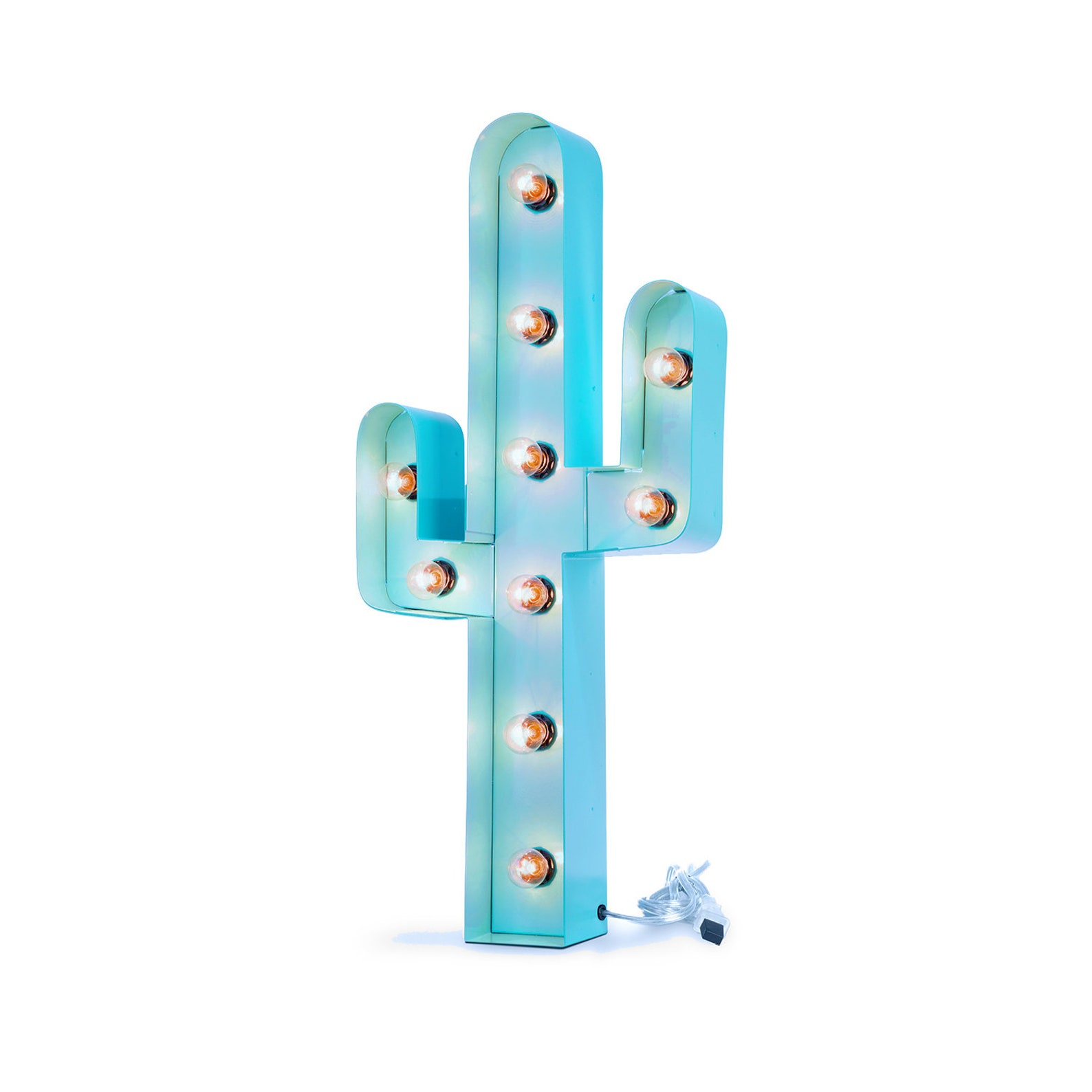 Cactus Marquee 24 Cactus Wall Decor Light up Cactus Etsy