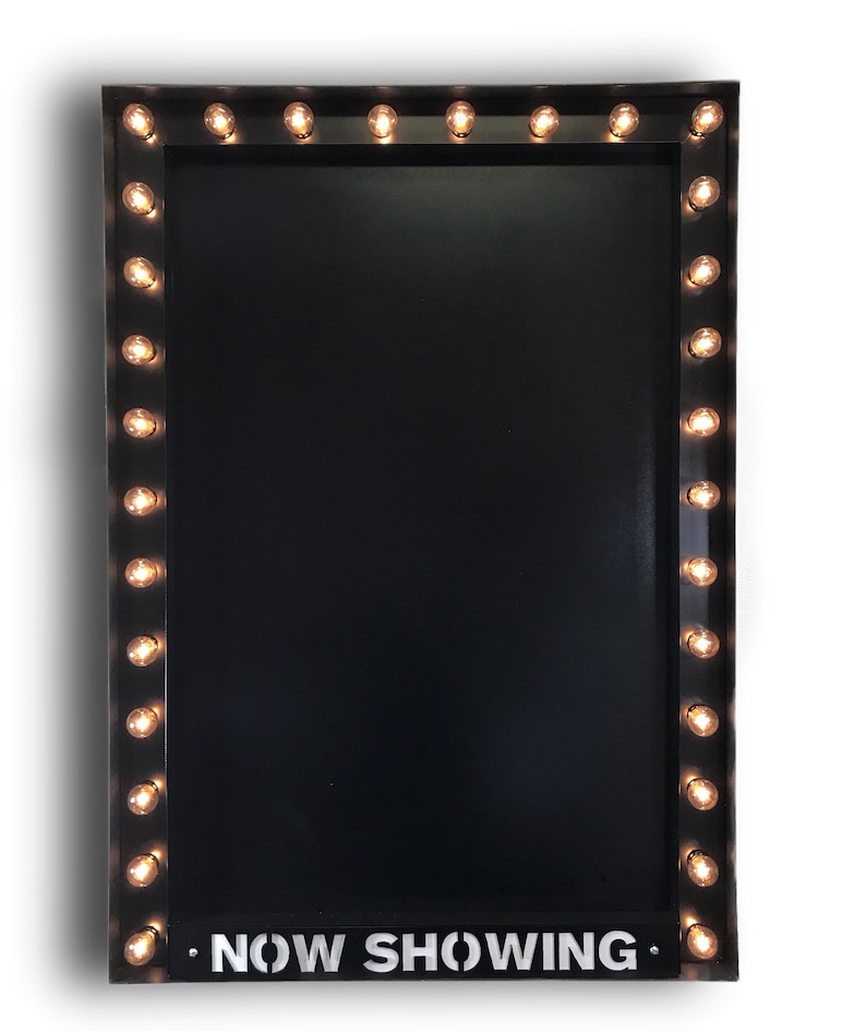 Movie Poster Marquee Theater Marquee Sign Etsy