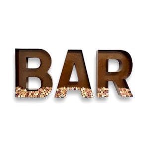 BAR Wine Cork Holder, Wine Decor, Wine Lovers Gift