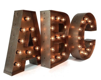 18" Marquee Letters, Light Up Letter, Marquee Letters