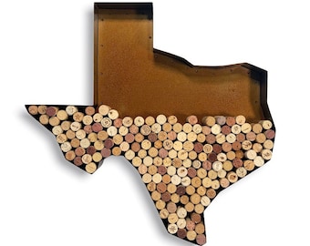State Wine Cork Holder - Steel Wine Decor