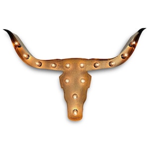 Longhorn Cattle Marquee 30&quot;, Light Up Sign