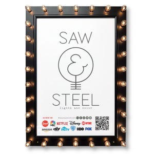 Exhibición de carteles de marquesina de 24 x 36 sin envolver con marco a presión, para cine en casa, póster de películas, bodas, eventos, arte, restaurantes y tiendas minoristas.