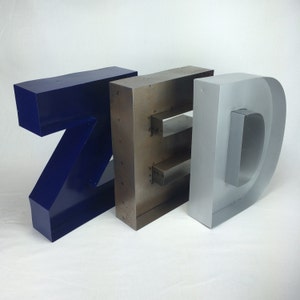 Channel Letters 18", Metal Letters