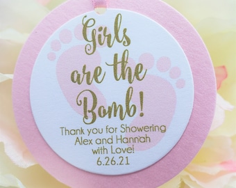 Its a Girl Tags - Etsy