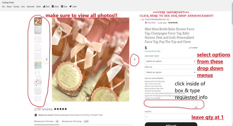 May include: Mini wine bottles with personalized favor tags, featuring a pink and gold design. The tags say "Pop the Top and Cheer".