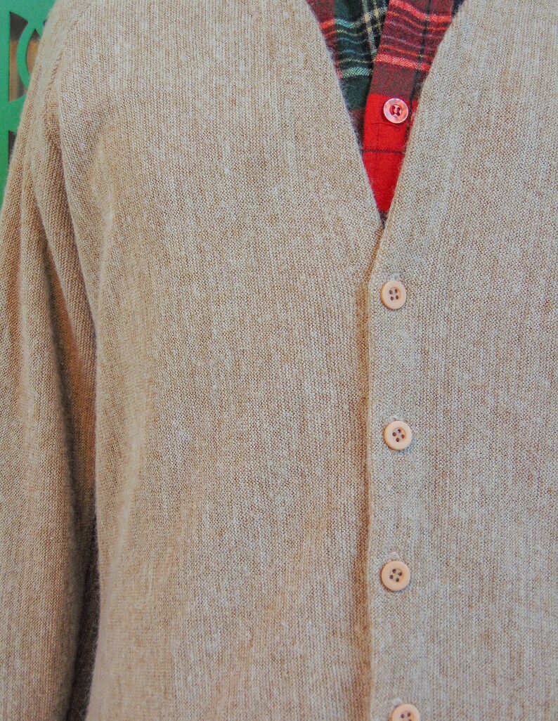 Vintage Cardigan Button Down Sweater made by Prego Retro Etsy