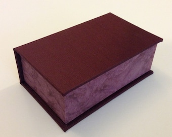 Business card box and more - purple  4.5&quot;x2.5&quot;x1.5&quot;