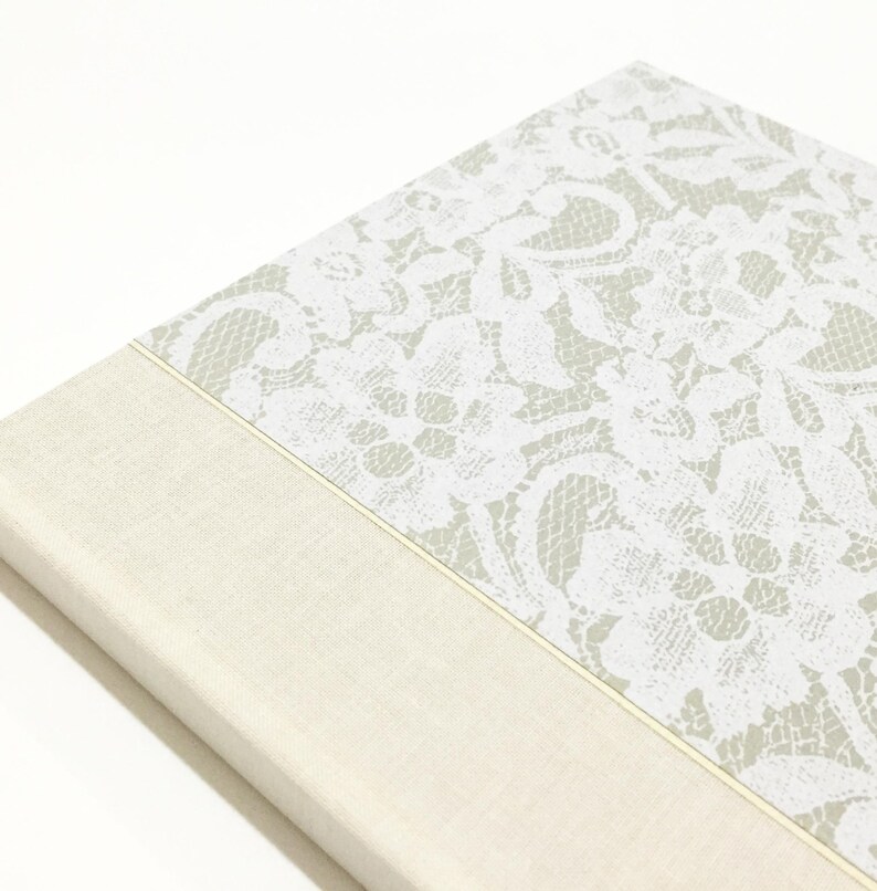Wedding Guest Book with lined pages Guestbook for special Etsy