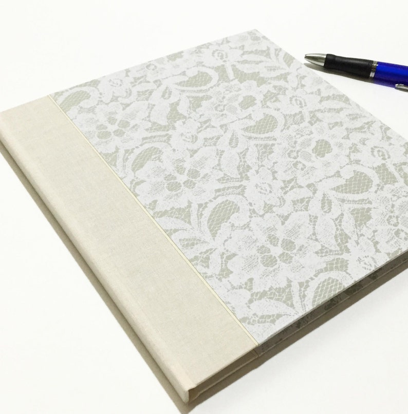 Wedding Guest Book with lined pages Guestbook for special Etsy