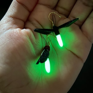 Glowing Firefly Earrings