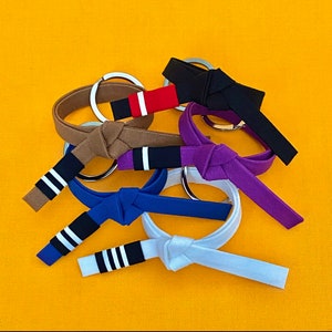 Jiu Jitsu BJJ Belt Keychains (Adult & Youth/Kids)