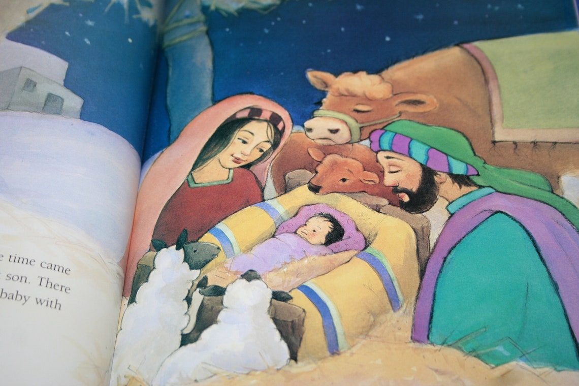 The Christmas Story From the Gospels of Matthew and Luke A | Etsy