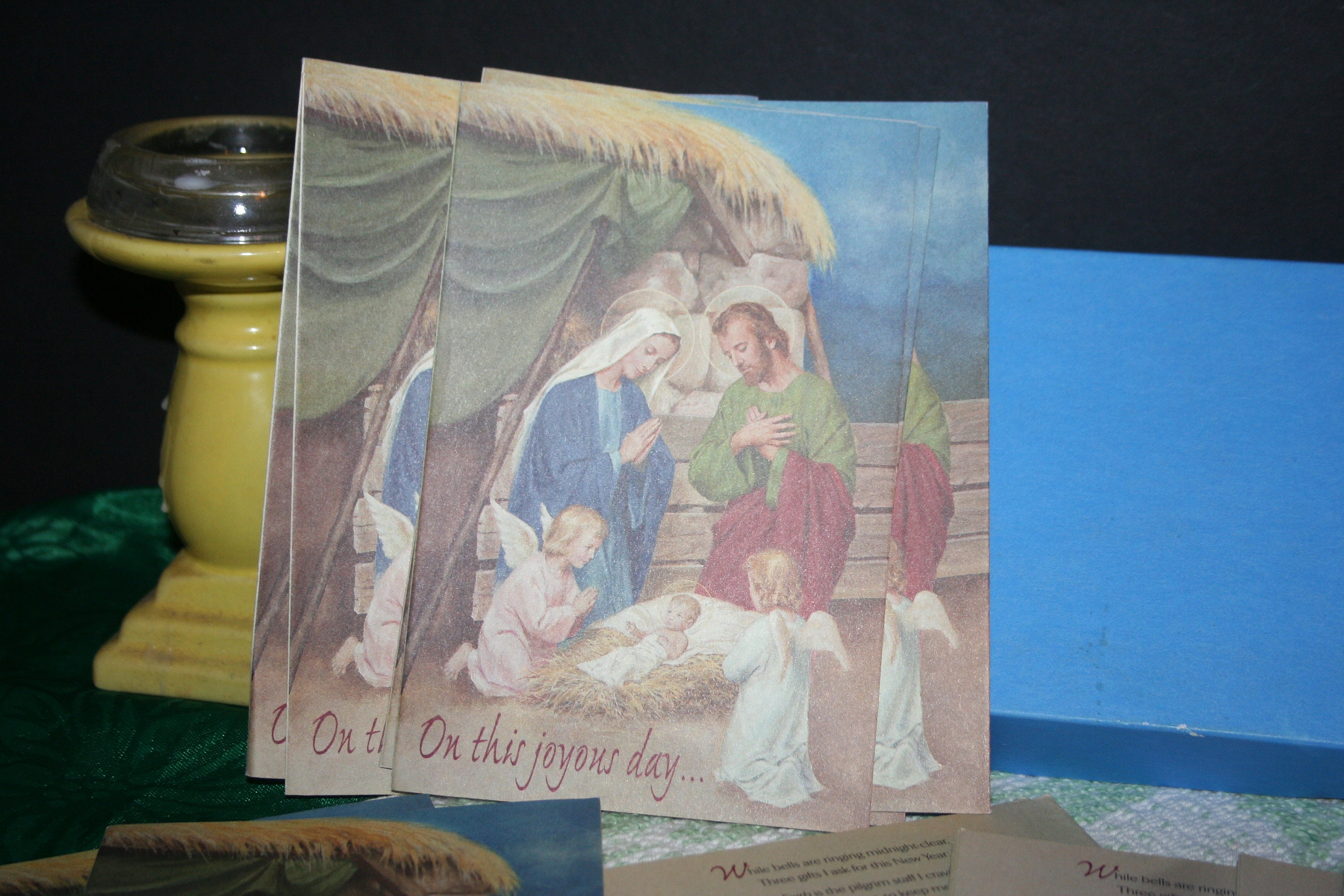 Vintage Christmas Cards Boxed Set Of Guideposts 1999 Etsy