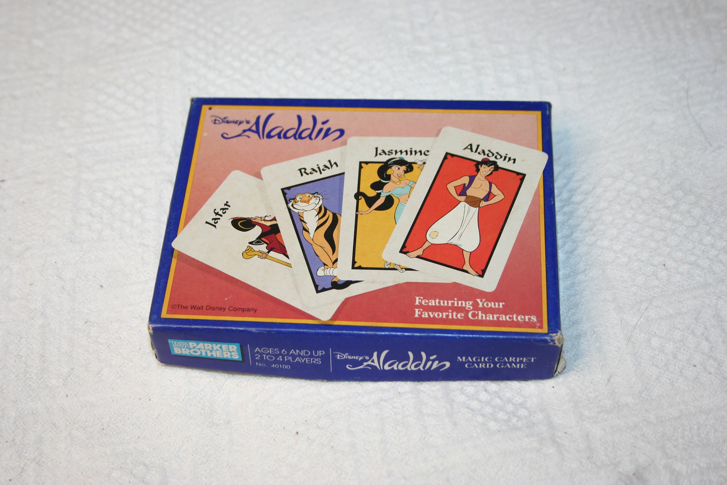 Vintage Aladdin Magic Carpet Card Game 1992 Complete Card Set - Etsy