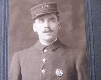 Ottawa Fire Department Firefighter Photograph 1907