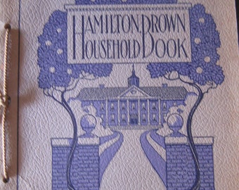 Hamilton, Brown Household Book 1911