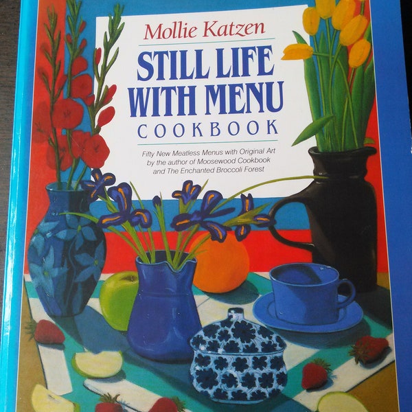 Nature morte avec Menu CookBook par Mollie Katzen